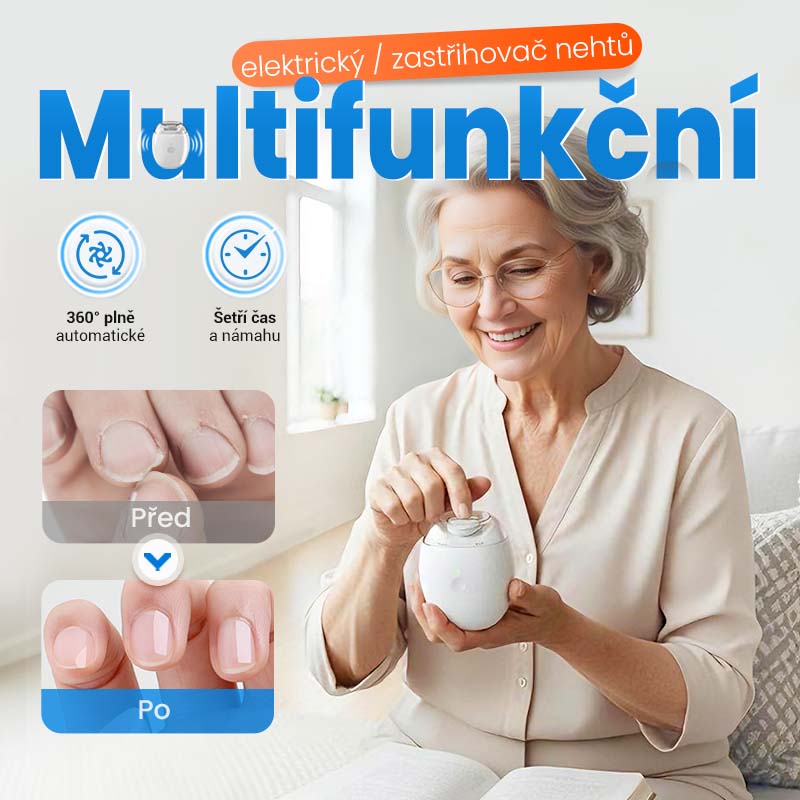 🎉Univerzální automatický pilník na nehty pro dospělé i děti
